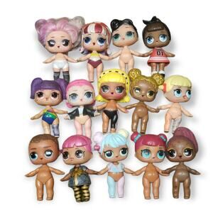 MGA Entertainment LOL Surprise Doll Bundle Girls & 1 Boy • 15 Dolls in Total